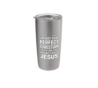 I'm Not That Perfect Christian Vaso térmico de acero inoxidable de doble pared