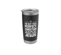 I'm Not That Perfect Christian Vaso térmico de acero inoxidable de doble pared