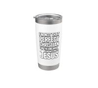 I'm Not That Perfect Christian Vaso térmico de acero inoxidable de doble pared