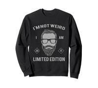 Im Not Weird I Am Edición Limitada 2017 Barbudo Hipster Sudadera