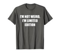 I'm Not Weird, I'm Edición Limitada Camiseta, Hombre, Asfalto, 5XL