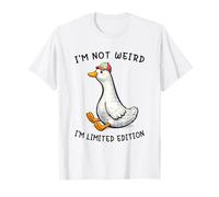 I'm Not Weird I'm Limited Edition Funny Silly Goose Meme Camiseta