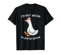 I'm Not Weird I'm Limited Edition Funny Silly Goose Meme Camiseta