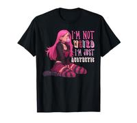 I'm Not Weird Just Aesthetic Cute Anime E-Girl Soft Grunge Camiseta