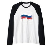 I'm Not Yelling I'm Russian That's How We Talk Camiseta Manga Raglan