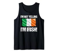 I'm Not Yelling Irish Culture Country Flag Irlanda Cita Camiseta sin Mangas