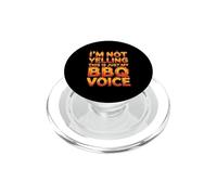 I'm Not Yelling This IS Just MY BBQ Voice PopSockets PopGrip para MagSafe