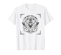 Im Not Yelling This Is My Viking Voice North Myth Vikings Camiseta