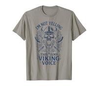 Im Not Yelling This Is My Viking Voice North Myth Vikings Camiseta
