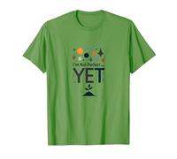 Im Not Yet The Power of Yet - Cita Motivacional Camiseta, Hombre, Hierba, L