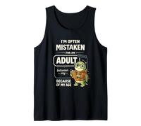 I'm Often Mistaken For An Adult Because of My Age Camiseta sin Mangas