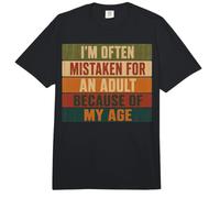 I'm Often Mistaken for an Adult Because of My Age Comfort Colors Adult Heavyweight T-Shirt