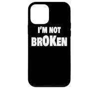 I'm Ok Broken Grief Keepsake Invisible Illness I'm Not Ok Carcasa para iPhone 12 Mini