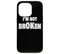 I'm Ok Broken Grief Keepsake Invisible Illness I'm Not Ok Carcasa para iPhone 13 Pro