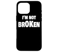 I'm Ok Broken Grief Keepsake Invisible Illness I'm Not Ok Carcasa para iPhone 16 Pro MAX