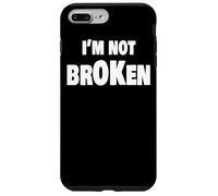 I'm Ok Broken Grief Keepsake Invisible Illness I'm Not Ok Carcasa para iPhone 7 Plus/8 Plus