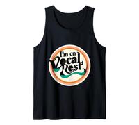 I'm On Vocal Rest Recuperación de la Voz de Cantante |- Camiseta sin Mangas