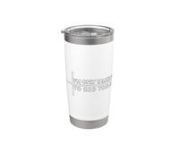 I'm Only Talking To God Today Vaso térmico de acero inoxidable de doble pared