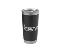 I'm Only Talking To God Today Vaso térmico de acero inoxidable de doble pared