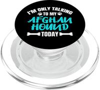 I'm Only Talking To My Afghan Hound Today Lebrel Afgano PopSockets PopGrip para MagSafe