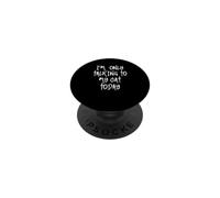 I'm Only Talking to my Cat Cat Lover Today PopSockets PopGrip Adhesivo