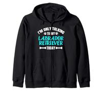 I'm Only Talking To My Labrador Retriever Today Lab Labby Sudadera con Capucha
