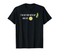 I'm out Here with My Pickle and My Ball Playing The Game Camiseta