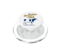 I'm Outstanding In My Field Cow Pun for Farmers Dad Joke PopSockets PopGrip para MagSafe
