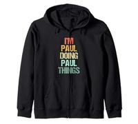 I'm Paul Doing Paul Things - Funny Diciendo Cool Name Paul Sudadera con Capucha