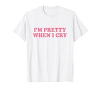 I'm Pretty When I Cry Shirt Y2k Camiseta