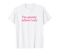 I'm Pretty When I Cry Shirt Y2k Camiseta