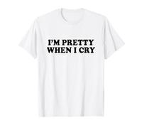 I'm Pretty When I Cry Shirt Y2k Camiseta