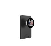 I'm Pro Pipeline Trucker Petróleo Gas Pipeliner Bandera Americana PopSockets PopWallet para MagSafe