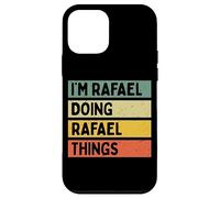 I'm Rafael Doing Rafael Things - Cita Personalizada Divertida Carcasa para iPhone 12 Mini