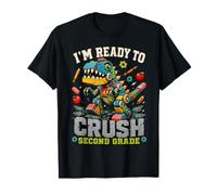 I'm Ready For 2nd Grade T Rex Dinosaur Back To School Camiseta