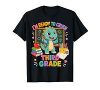 I'm Ready For 3rd Grade T Rex Dinosaur Back To School Camiseta