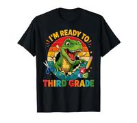 I'm Ready For 3rd Grade T Rex Dinosaur Back To School Camiseta