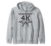 I'm Ready for 4K Preppy Girly Coquette Bow Girl Pre-K4 PK4 Sudadera con Capucha