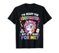 I'm Ready For Kindergarten Unicorn Girl Back To School Camiseta