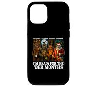 Im Ready For The ber Months Bigfoot Halloween Fall Vibes Fun Carcasa para iPhone 12/12 Pro