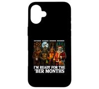 Im Ready For The ber Months Bigfoot Halloween Fall Vibes Fun Carcasa para iPhone 16 Plus