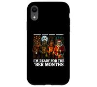 Im Ready For The ber Months Bigfoot Halloween Fall Vibes Fun Carcasa para iPhone XR