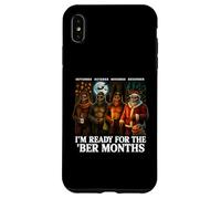 Im Ready For The ber Months Bigfoot Halloween Fall Vibes Fun Carcasa para iPhone XS MAX