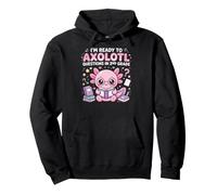 I'm Ready to Axolotl Questions in 2nd Grade Kawaii Girls Sudadera con Capucha