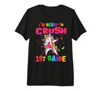 I'm Ready To Crush 1st Grade Dabbing Unicorn Back to School Camiseta Premium