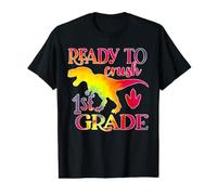 I'm Ready To Crush 1st Grade Dinosaurs Back To School Camiseta gráfica económica