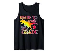 I'm Ready To Crush 1st Grade Dinosaurs Back To School Camiseta sin Mangas