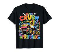 I'm Ready To Crush 1st Grade Monster Truck Back To School Camiseta