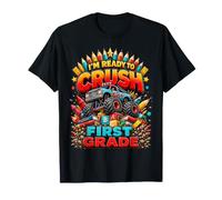 I'm Ready To Crush 1st Grade Monster Truck Back To School Camiseta