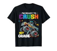 I'm Ready To Crush 1st Grade Monster Truck First Grade Kids Camiseta